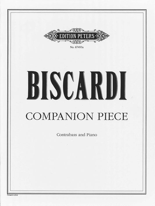 Biscardi: Companion Piece