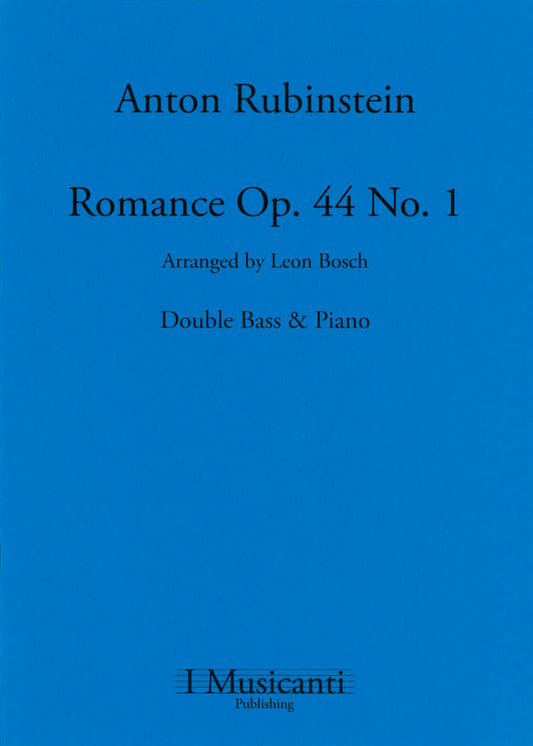 Rubinstein: Romance Op. 44 No. 1 Arranged by Leon Bosch
