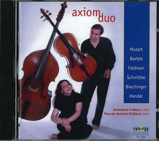 Axiom Duo: Mozart, Bartok, Feldman, Schnittke