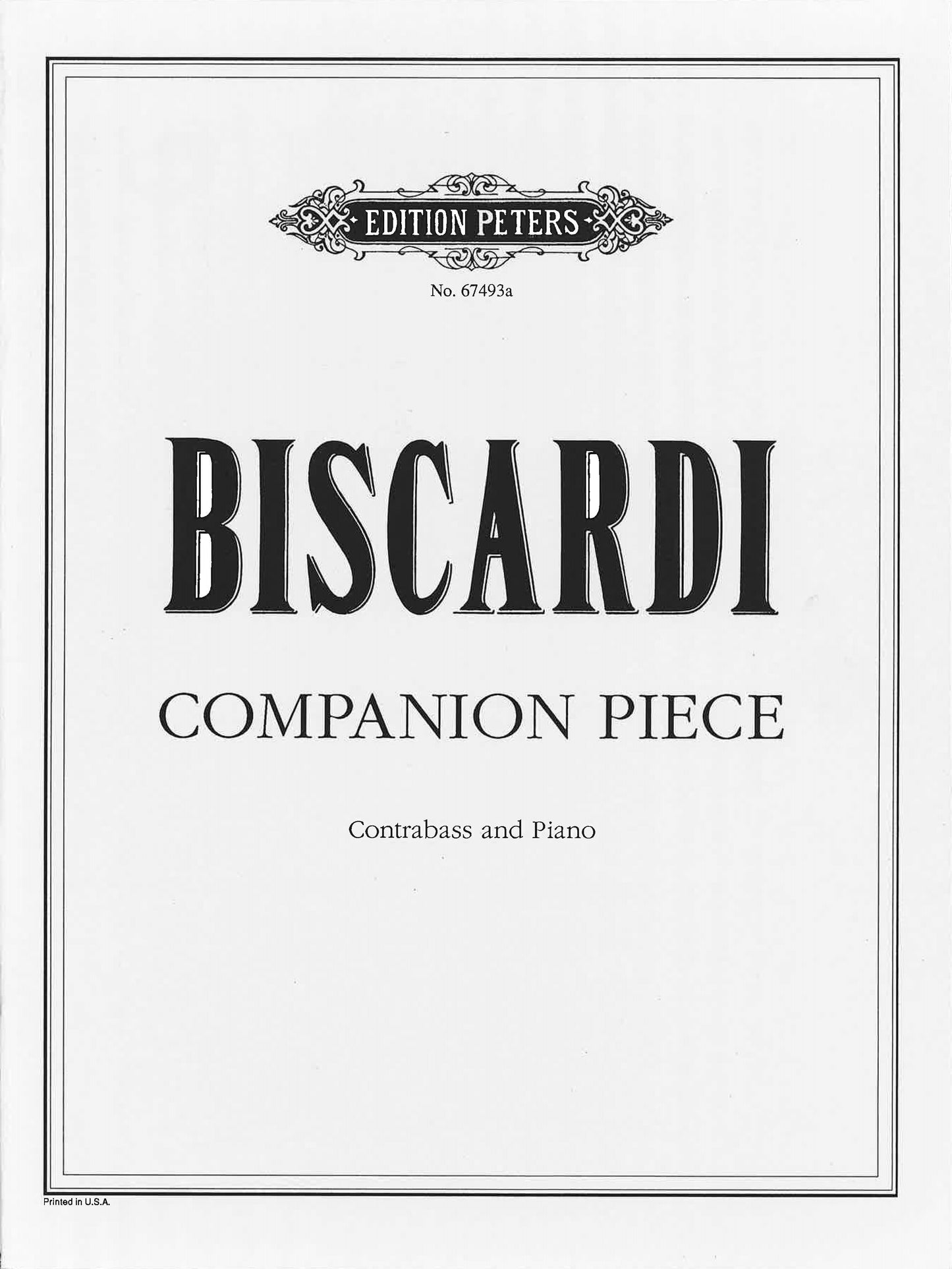 Biscardi: Companion Piece