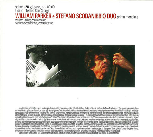 Scodanibbio: William Parker e Stefano Scodanibbio Duo