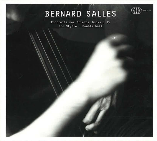 Styffe: Bernard Salles: Portraits for Friends - Books I-IV