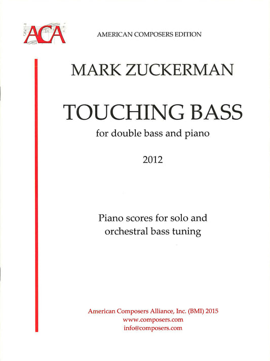 Zuckerman: Touching Bass